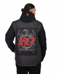 Férfi dzseki Slayer - Insulated - Fekete Farmer - 686 - L9W129