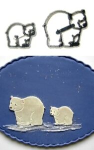 Patchwork kiszúró Polar Bears (Polar medvék) - Patchwork Cutters Patchwork Cutters