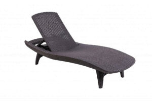 Rattan kerti szék WAVE (barna) DEO1