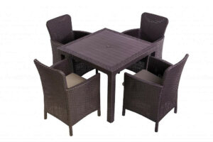 Garden rattan szerelvény CRAZY MINI 1 + 2 (barna) DEO1