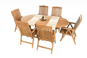 Teak kerti elrendezés LAGUNA I. 1 + 6 DEOKORK