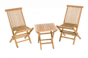 Teak kerti garnitúra FOXI MINI 1 + 2 (FREE párnák) DEOKORK