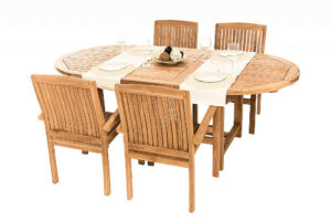 Teak kerti elrendezés OREGON 1 + 4 DEOKORK