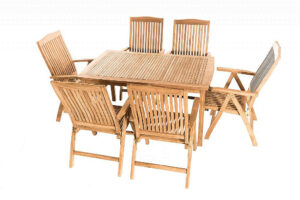 Teak kerti elrendezés LAGUNA IV. 1 + 6 DEOKORK