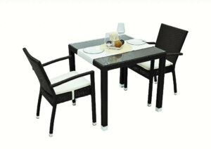 Garden rattan szerelvény NAPOLI I 1 2 + (barna) DEOKORK