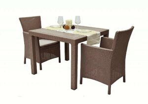 Garden sor szintetikus rattan HAVANA MINI 1 + 2 (cappuccino) DEO1