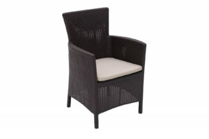 Kerti szék mesterséges rattan Havanna (barna) DEO1
