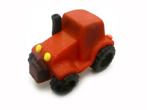 Traktor - marcipán torta figura - Frischmann Frischmann