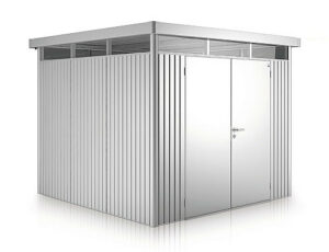 Kerti ház BIOHORT HighLine DUO H4 275 x 275 (ezüst metál) Biohort