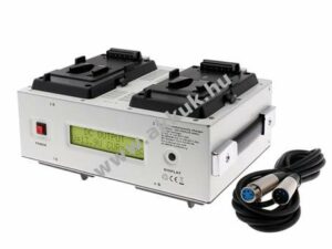 Akkutöltõ XLR-csatlakozóval Sony típus E-80 (Li-Ion
