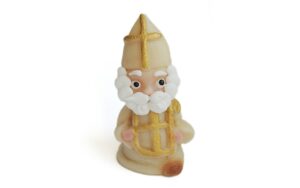 Mikulás fehér - marcipán figura - Frischmann Frischmann