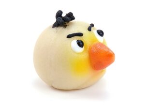 Angry Birds fehér - marcipán torta figura - Frischmann Frischmann