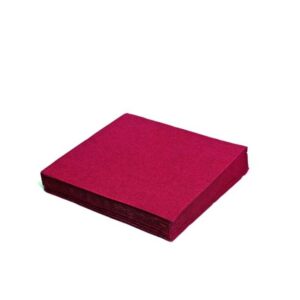 Szalvéta 33x33 cm bordó 20 db háromrétegű PARTI -PARTY - MAZUREK MAZUREK