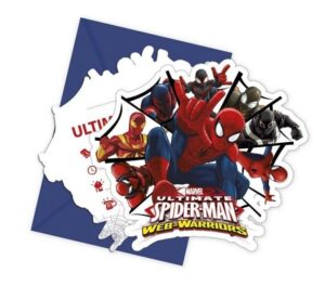 Meghívók  "Ultimate Spiderman" 6 db - GoDan GoDan