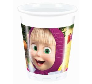 Masha és medve poharak - 200 ml - 8 db - GoDan GoDan