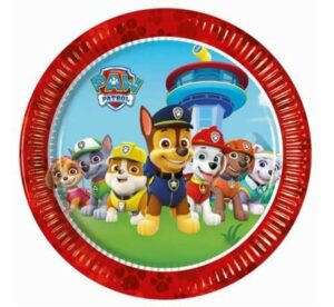 PAW PATROL papír tányér - Mancs őrjárat 20 cm