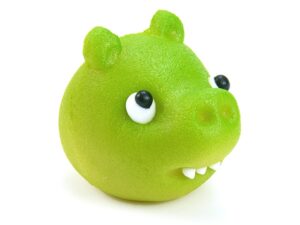 Angry Birds Piggy Bank - Marcipán torta figura - malac - Frischmann Frischmann
