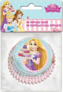 Sütési cukrászati ​​cupcakes és muffinokhoz Disney Princess - 60 db - Stor Stor