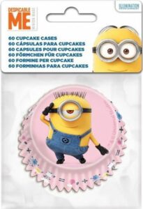 Cukrászati  kosarak cupcakes sütési muffinokhoz és cupcake Minions - 60 db - Stor Stor