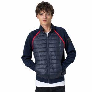 Retro pulóver IZAN CARDIGAN BLUE