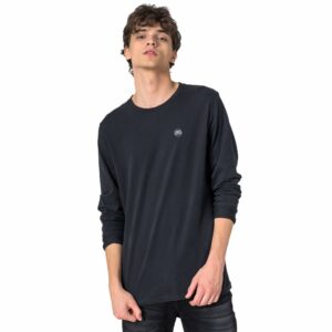 Retro hosszú ujjú póló COSTA LONG TEE BLACK