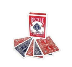 Bicycle Magic Double Back Piros/Kék kártya