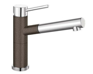 BLANCOALTA-S COMPACT-SG-K-KV-K Gránit - króm csaptelep Blanco
