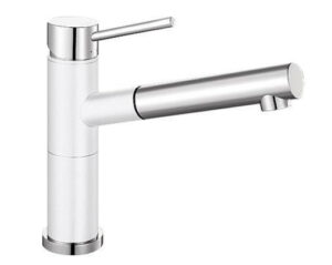 BLANCOALTA-S COMPACT-SG-K-WH-K Gránit - króm csaptelep Blanco
