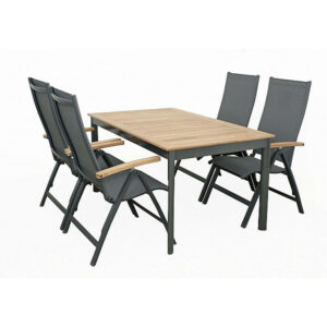 Alumínium készlet VERONA 1 + 4 (teak)