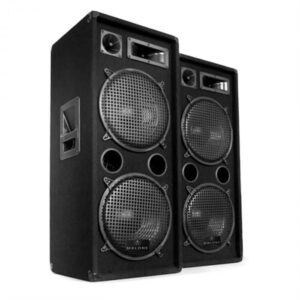 Malone Pár Auna PW-2222 PA DJ háromutas hangszóró 2 x 30cm 1000W
