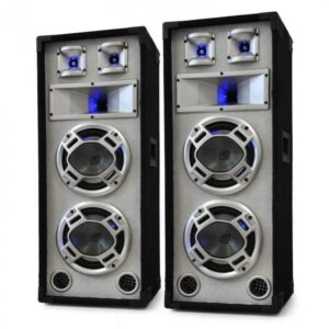 Páros fehér passzív PA hangszóró Skytec