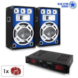 Electronic-Star Blue Star Series "Basscore Bluetooth" PA szett