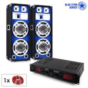 Electronic-Star Blue Star Series "Basssound Bluetooth" PA szett
