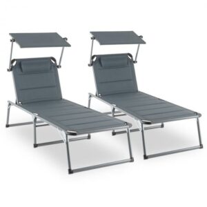 Blumfeldt Amalfi Noble Gray napozóágy