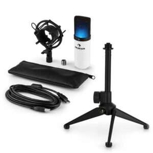 Auna auna MIC-900WH-LED V1 USB mikrofon szett