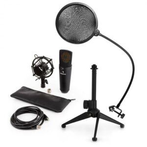 Auna auna MIC-920B USB mikrofon készlet V2 - kondenzátoros mikrofon