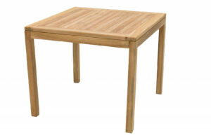 Kerti asztal rögzített FLORA 90x90 cm (teak) DEOKORK
