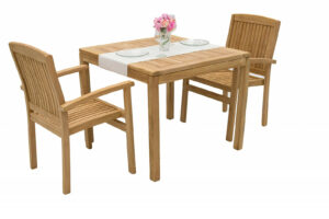 Teak kerti elrendezés HARMONY QUATRO 1+2 DEOKORK