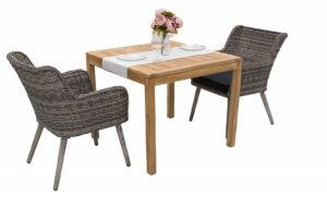 Teak kerti elrendezés VICTORIA QUATRO 1+2 DEOKORK
