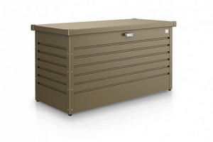 Kültéri tárolódoboz LeisureTime Box 101 x 46 x 61 (bronz fém) Biohort