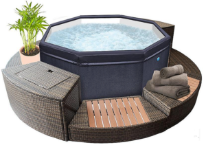 Mobil pezsgőfürdő SPECIAL SET OCTOPUS (1000L) NETSPA
