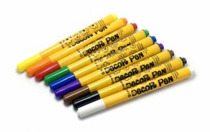 Marker- Fix  szett kő díszítéssel Decor Pen - 9 db - Centropen Centropen
