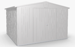 Kerti ház BIOHORT Europa 7 - 316 x 300 (ezüst metál) Biohort