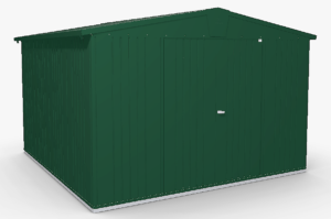 BIOHORT Europa kerti ház 7 - 316 x 300 (sötétzöld) Biohort