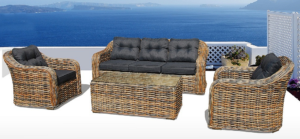 Rattan szett CORDOBA (INGYENES párnák) DEO1