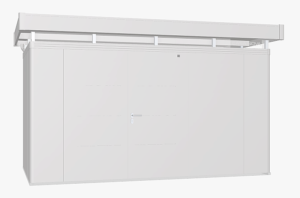 Kerti ház BIOHORT CasaNova 430 x 230 (ezüst metál) . Biohort