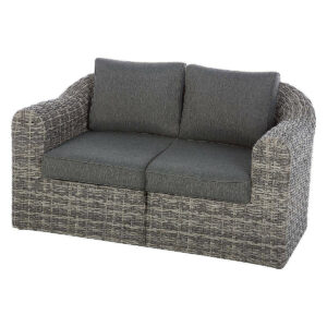 Rattan pad 2 fő részére BORNEO (szürke)