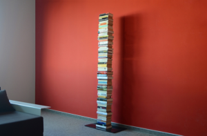 8 RADIUS DESIGN polc könyvtára (BOOKSBAUM schwarz STAND BIG 735A) fekete Radius design cologne