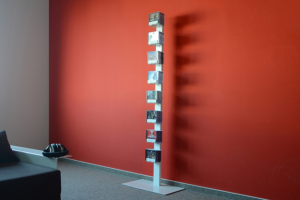 CD-irattartó 8 polc RADIUS DESIGN (CD-BAUM fehér 2 STAND BIG 736B) fehér Radius design cologne