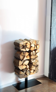 Falemez 8 polc RADIUS DESIGN (WOODEN TREE STAND SMALL 730A) fekete Radius design cologne